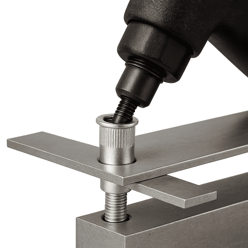 Какие преимущества у заклёпок с внутренней резьбой