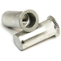 Купить заклепка m6x23.5 закрытая с внутренней резьбой и потайным бортиком, с насечками, нерж. сталь а2 оптом | ПРОТОРГ