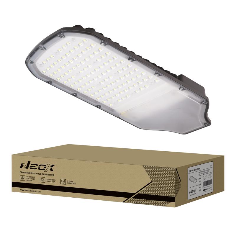 Рекомендуем купить Светильник уличный светодиодный ДКУ-03 200Вт 230В 5000К 28000лм 140лм/Вт линзованный IP65 NEOX 4690612042831