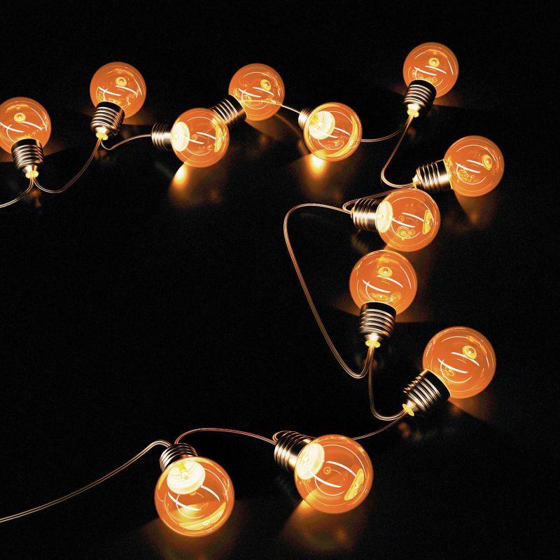 Рекомендуем купить Гирлянда светодиодная садовая Solar "Шары" 30 ламп бел. IP44 GAUSS GS032