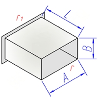 Купить врезка сварная прямоугольного сечения оптом | ПРОТОРГ