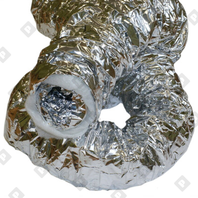 Гибкий воздуховод теплозвукоизолированный Ø102 мм, алюминий - №1