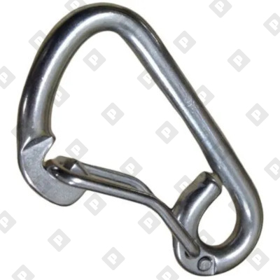 Карабин зацепной «страховочный» ART 8305 8x81, нерж. сталь A4 - №1