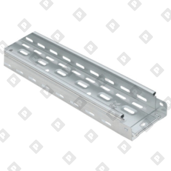 Лоток кабельный перфорированный 50x50x1,0 мм, оц. сталь - №1