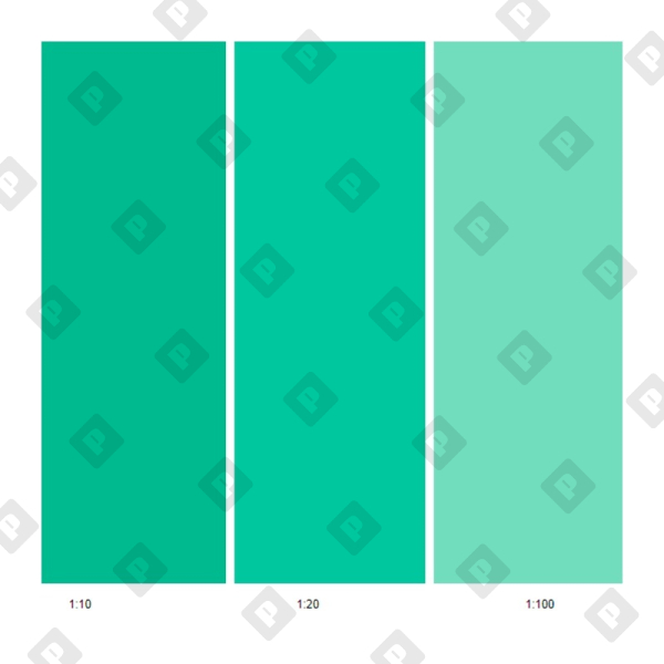 Колер для краски Текс универсальный изумрудный (0,1 л) - №1