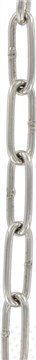 Цепь длиннозвенная DIN 763 6х42, нерж. сталь A4 - №3