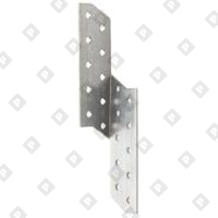 Держатель балки DB 40x210x40x2 мм правый, оц. сталь - №1