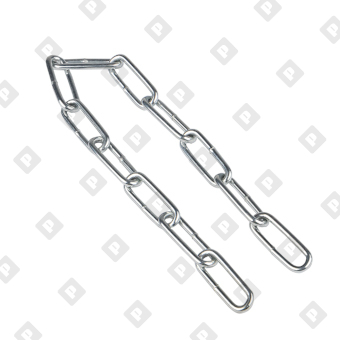 Цепь длиннозвенная DIN 763 6х42, нерж. сталь A2 - №3