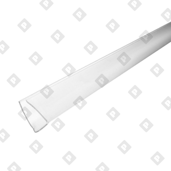 Профиль торцевой для поликарбоната 10х2100 мм б/цв. - №1