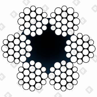 Стальной канат ГОСТ 2688-80 Ø 4.1 мм - №2