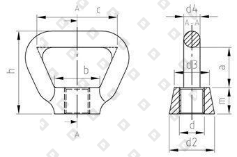 DIN 80704 A4 M 16 - №4