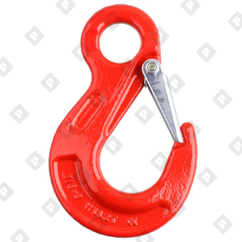 Крюк грузовой с проушиной и защелкой (SALK) 21.2 т, кл.пр. 8 - №1