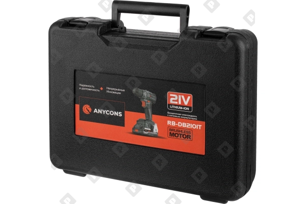 Бесщеточная дрель-шуруповерт Anycons 2 акк. RB-DB-2101 - №3