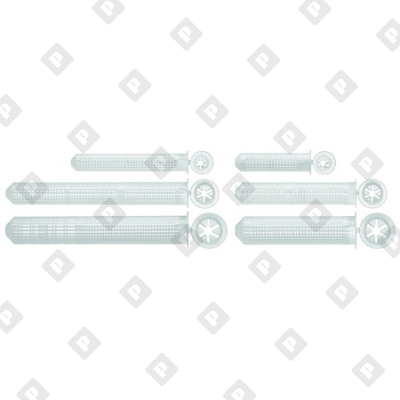 Пластиковая сетчатая гильза EASYFIX 15x85 для пустотелых оснований, под шпильку М10-М12 - №1