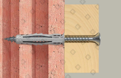 Распорный дюбель Fischer SX Plus 14x70 с кромкой - №3