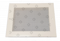 Решетка вентиляционная Р-НП 100х1200 RAL 9016 (белый) - №1
