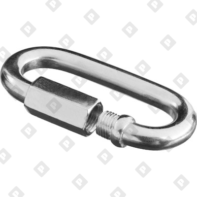 Карабин ART 9077 Ø12мм винтовой, нерж. сталь  А4  - №1