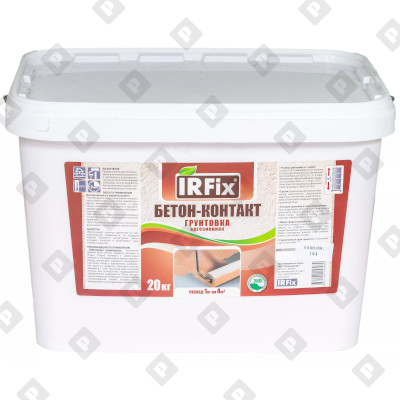 Адгезионная грунтовка IRFix Бетон-контакт, 20 кг - №1