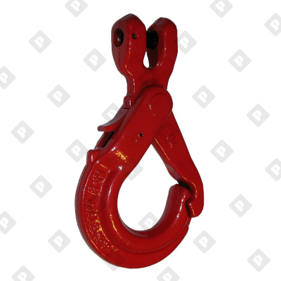 Крюк 2 т самозакрывающийся с вилочным соединением, кл. пр. 8 - №1