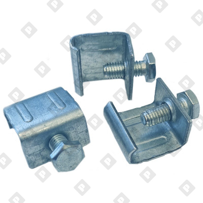 Скоба вентиляционная толщиной 2,0 мм с болтом M8x25 - №1