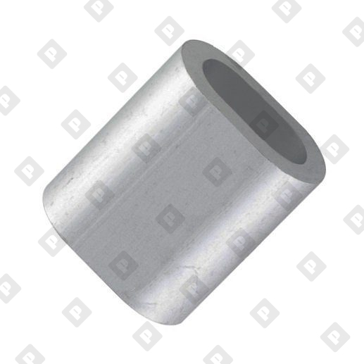 Зажим DIN 3093 для троса Ø20мм, алюминиевый - №1