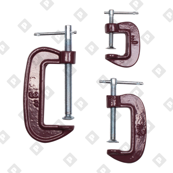 Набор струбцин Biber 85861 тип G (25 мм, 50 мм, 75 мм), 3 шт. - №1