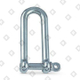 Скоба такелажная D-образная ART 8259 Ø12 мм удлиненная, нерж. сталь А4