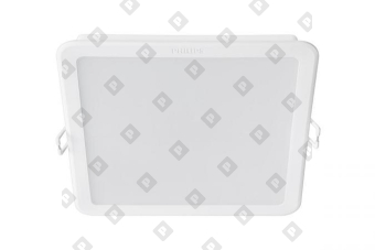 Светильник светодиодный 59451 MESON 105 9Вт 30K WH SQ recessed Downlight PHILIPS 915005747401 - №1