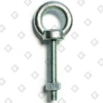 Рым-болт ART 8267 М6х60 с шайбой и гайкой, нерж. сталь А4 - №1