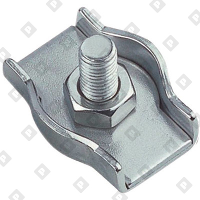 Зажим SIMPLEX ART 8304 для троса Ø2мм, нерж. сталь А4 - №1