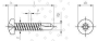DIN 7504 A4 M 6,3X80 Z DIN 7504 A4 M 6,3X80 Z