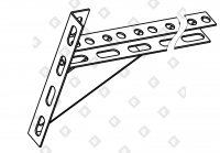 Кронштейн Т-образный 200 - №1