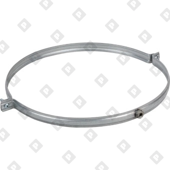Хомут вентиляционный Ø300 мм с гайкой М8 - №1