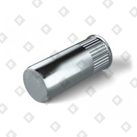 Заклепка М5x19 закрытая с внутренней резьбой, насечками и уменьшенным бортом, оц. сталь - №1