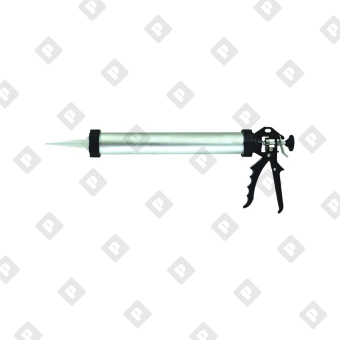 Пистолет для туб Biber 60109 алюминиевый корпус 380 мм/600мл - №1