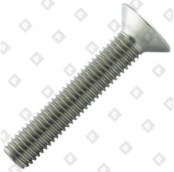 M10x60 DIN 965 кл. пр. 4.8 оц. сталь - №1