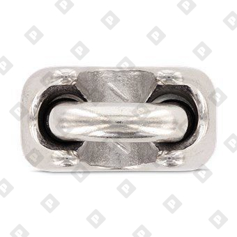 Зажим ART 9074 (DIN 741) для троса Ø5мм, нерж. сталь А4 - №3