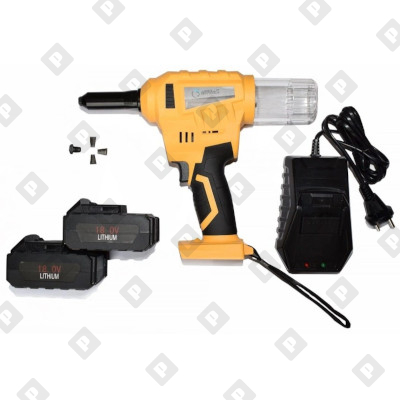 Аккумуляторный заклепочник ABSOLUT SKytools SK64 для вытяжных заклепок Ø 3,2-6,4 мм - №1