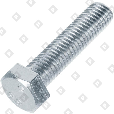 Болт DIN 933 M10x130 с шестигранной головкой и полной резьбой, кл. пр. 8.8, оц. сталь - фото №1 Болт DIN 933 M10x130 с шестигранной головкой и полной резьбой, кл. пр. 8.8, оц. сталь - №1