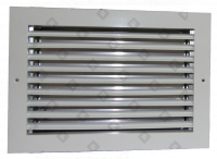 Решетка вентиляционная Р-ГНН 1000х1000 RAL 9016 (белый) - №1