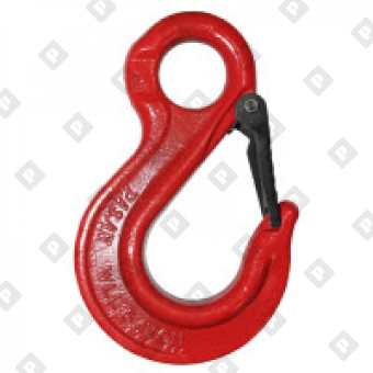 Крюк грузовой с проушиной и защелкой (SALK) 21.2 т, кл.пр. 8 - №3