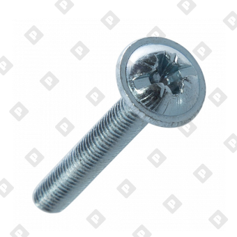 M4x10 DIN 967 кл. пр. 4.8 оц. сталь - №1