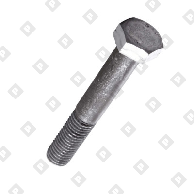 Болт ГОСТ Р ИСО 4014 M12x55 с шестигранной головкой и неполной резьбой, кл. пр. 8.8, оц. сталь - №3