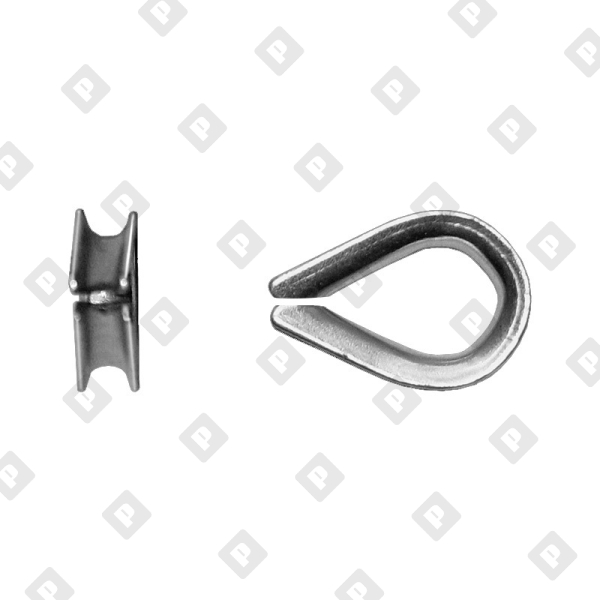 Коуш DIN 6899 для троса Ø24мм - фото №3 Коуш DIN 6899 для троса Ø24мм - №3