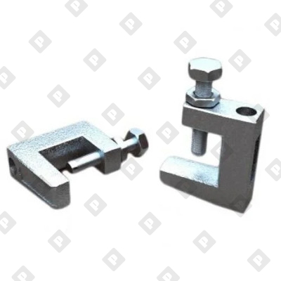 Струбцина монтажная М12, оц. сталь - №1