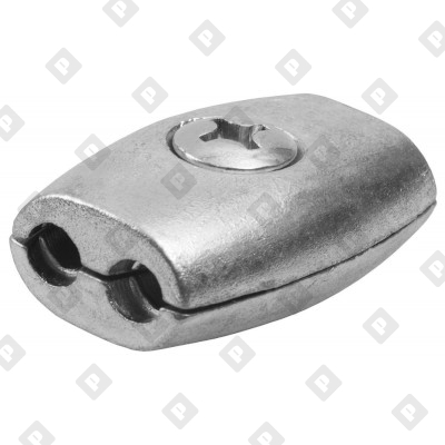 Зажим ART 814391 «Бочонок» для троса Ø4мм, нерж. сталь А4 - №1