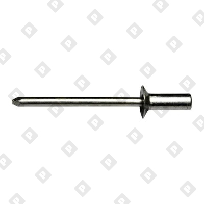 Заклепка вытяжная закрытая 4,8x15,5 с потайным бортом, алюминий / нерж. сталь  A2 - №1