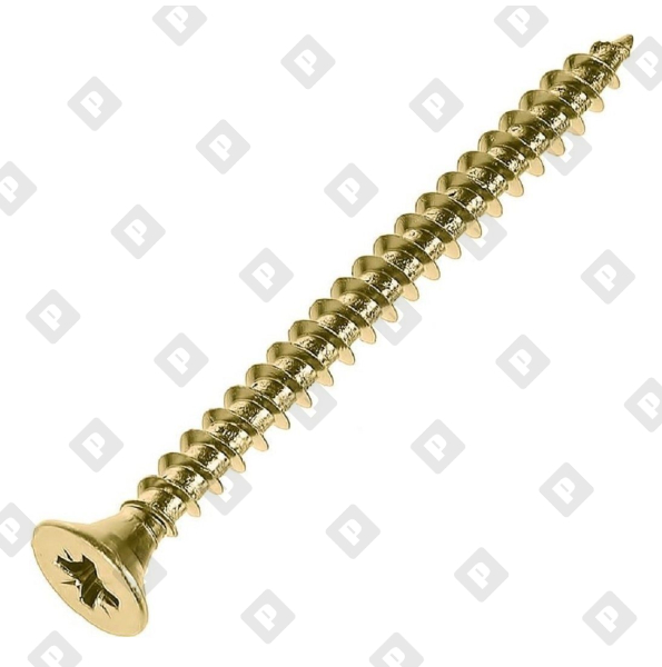 3.5x16 POZI желтый цинк - №1