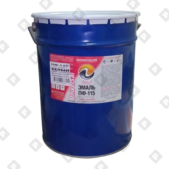Эмаль ПФ-115 синяя (25 кг) - №1