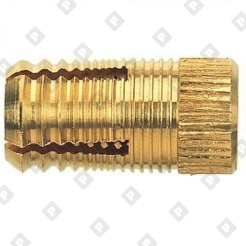 Дюбель fischer для тонких плит PA 4 M6 8x13.5 мм, латунь - №1